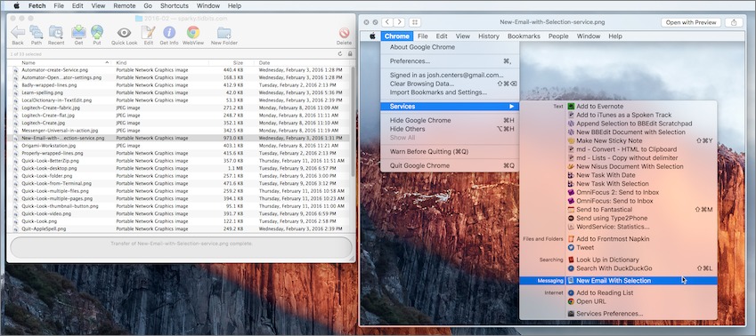 search for a word in a file in mac os x